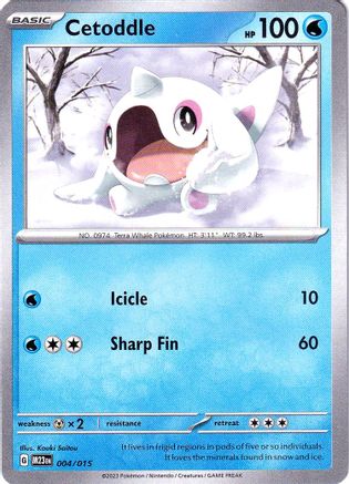 [PKM] Cetoddle (004/015) [McDonald's Promos: 2023 Collection]