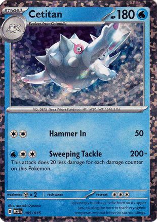 [PKM-R] Cetitan (005/015) [McDonald's Promos: 2023 Collection]