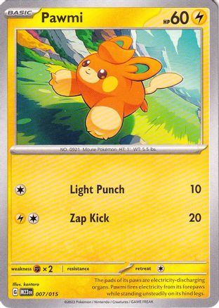 [PKM] Pawmi (007/015) [McDonald's Promos: 2023 Collection]