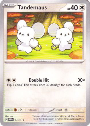 [PKM] Tandemaus (013/015) [McDonald's Promos: 2023 Collection]