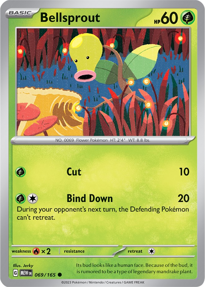 [PKM-C] Bellsprout (069/165) [Scarlet & Violet: 151]