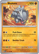 [PKM-C] Rhyhorn (111/165) [Scarlet & Violet: 151]