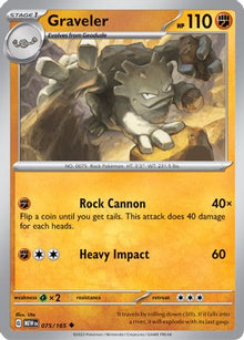 [PKM] Graveler (075/165) [Scarlet & Violet: 151]