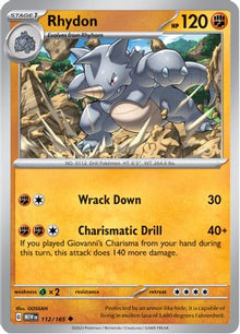 [PKM] Rhydon (112/165) [Scarlet & Violet: 151]
