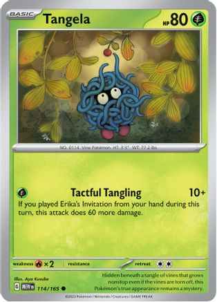 [PKM] Tangela (114/165) [Scarlet & Violet: 151]