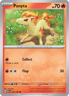 [PKM-C] Ponyta (077/165) [Scarlet & Violet: 151]
