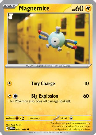 [PKM] Magnemite (081/165) [Scarlet & Violet: 151]