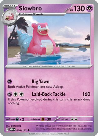 [PKM] Slowbro (080/165) [Scarlet & Violet: 151]