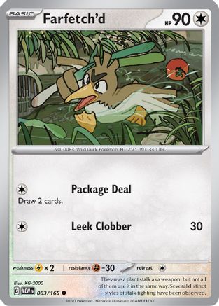 [PKM] Farfetch'd (083/165) [Scarlet & Violet: 151]