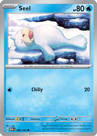 [PKM] Seel (086/165) [Scarlet & Violet: 151]