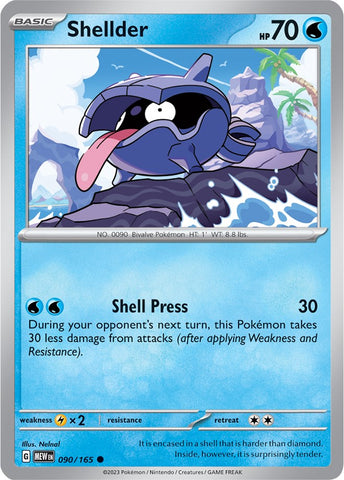 [PKM-C] Shellder (090/165) [Scarlet & Violet: 151]