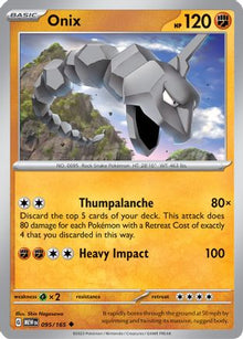 [PKM] Onix (095/165) [Scarlet & Violet: 151]