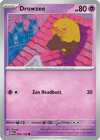 [PKM-C] Drowzee (096/165) [Scarlet & Violet: 151]