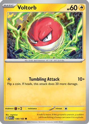 [PKM] Voltorb (100/165) [Scarlet & Violet: 151]