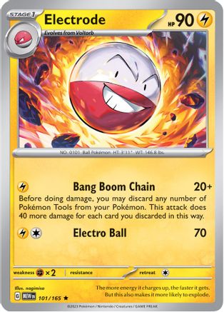 [PKM] Electrode (101/165) [Scarlet & Violet: 151]