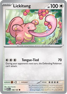 [PKM] Lickitung (108/165) [Scarlet & Violet: 151]