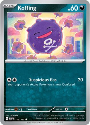 [PKM] Koffing (109/165) [Scarlet & Violet: 151]