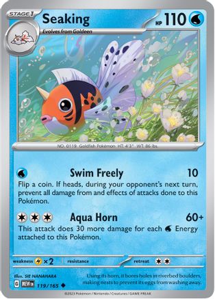 [PKM] Seaking (119/165) [Scarlet & Violet: 151]