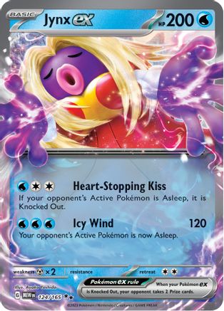 [PKM] Jynx ex (124/165) [Scarlet & Violet: 151]