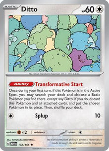 [PKM] Ditto (132/165) [Scarlet & Violet: 151]