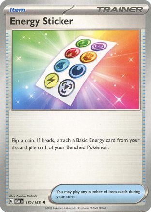 [PKM] Energy Sticker (159/165) [Scarlet & Violet: 151]