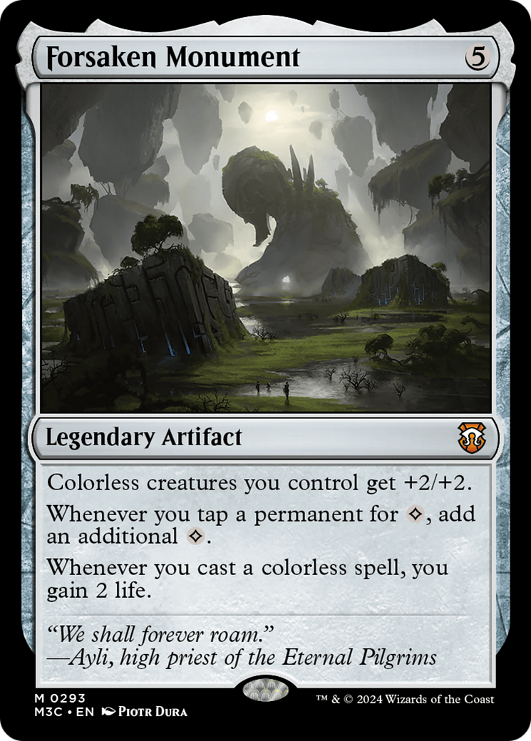 {R} Forsaken Monument [Modern Horizons 3 Commander][M3C 293]