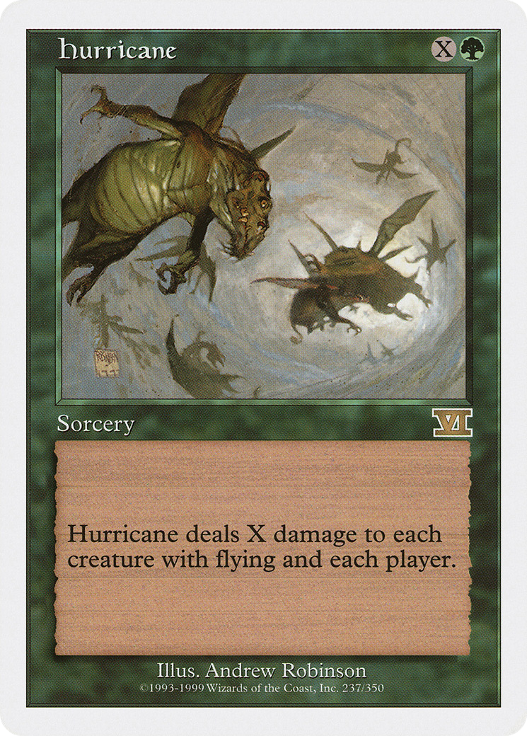 {R} Hurricane [Classic Sixth Edition][6ED 237]