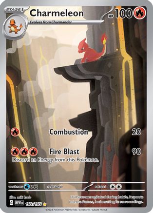 [PKM] Charmeleon (169/165) [Scarlet & Violet: 151]