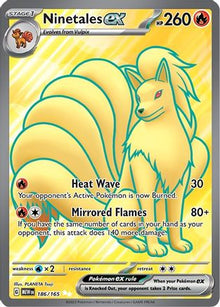 [PKM] Ninetales ex (186/165) [Scarlet & Violet: 151]