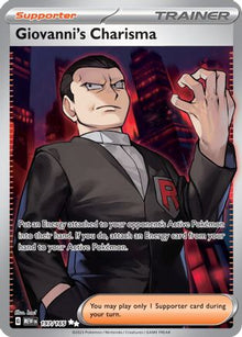 [PKM] Giovanni's Charisma (197/165) [Scarlet & Violet: 151]