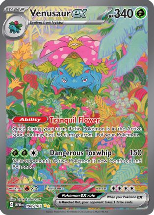 [PKM-R] Venusaur ex (198/165) [Scarlet & Violet: 151]