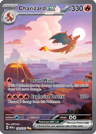 [PKM] Charizard ex (199/165) [Scarlet & Violet: 151]