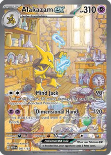 [PKM] Alakazam ex (201/165) [Scarlet & Violet: 151]