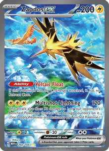 [PKM] Zapdos ex (202/165) [Scarlet & Violet: 151]