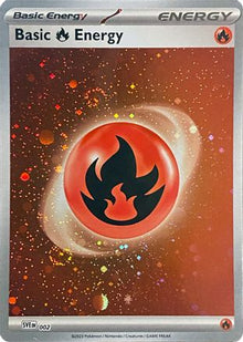 [PKM BE] Basic Fire Energy (Cosmos Holo) 2 - SV01 Scarlet & Violet Base Set Holofoil