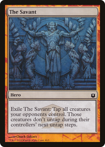 {C} The Savant [Born of the Gods Hero's Path][PA THP2 4B]