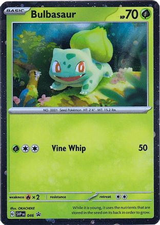[PKM] Bulbasaur (046) (Cosmos Holo) [Scarlet & Violet: Black Star Promos]