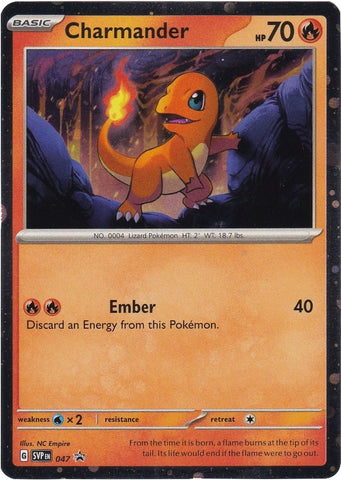 [PKM-R] Charmander (047) (Cosmos Holo) [Scarlet & Violet: Black Star Promos]