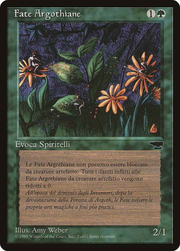 {C} Argothian Pixies (Italian) - "Fate Argothiane" [Rinascimento][RIN 100]