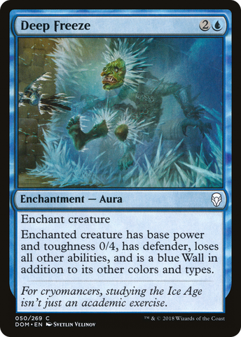 {C} Deep Freeze [Dominaria][DOM 050]