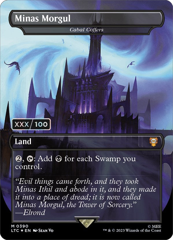 {R} Minas Morgul - Cabal Coffers (Serialized) [The Lord of the Rings: Tales of Middle-Earth Commander][SR LTC 390]