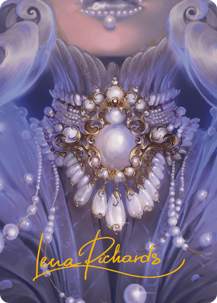 {A} Pearl Medallion Art Card (Gold-Stamped Signature) [Modern Horizons 3 Art Series][GS AMH3 043]