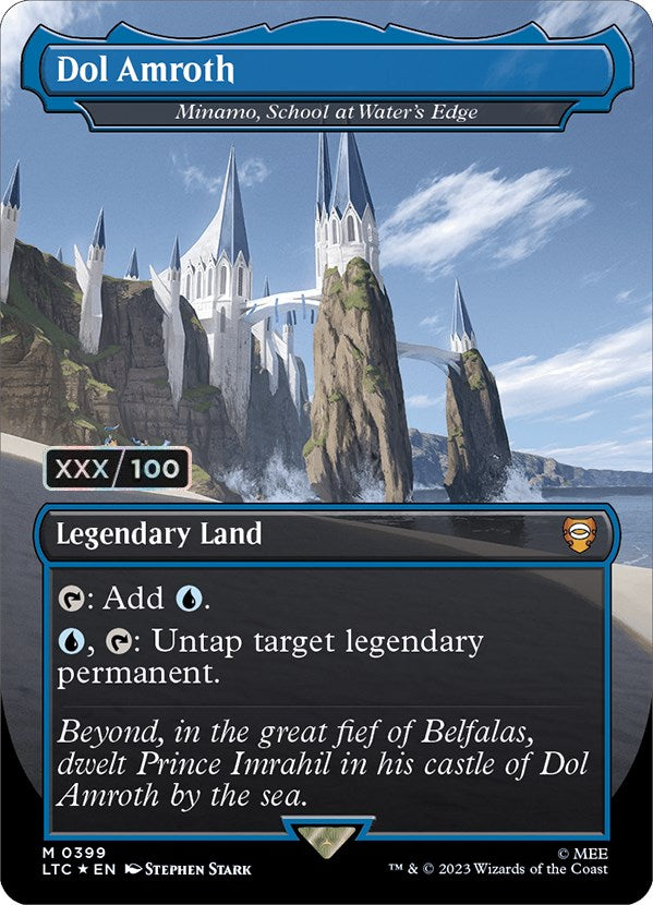 {R} Dol Amroth - Minamo, School at Water's Edge (Serialized) [The Lord of the Rings: Tales of Middle-Earth Commander][SR LTC 399]