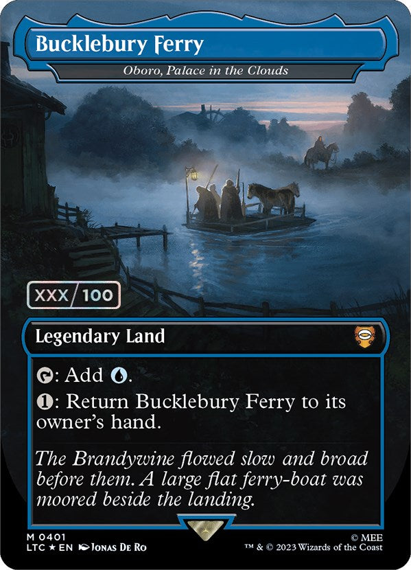 {R} Bucklebury Ferry - Oboro, Palace in the Clouds (Serialized) [The Lord of the Rings: Tales of Middle-Earth Commander][SR LTC 401]