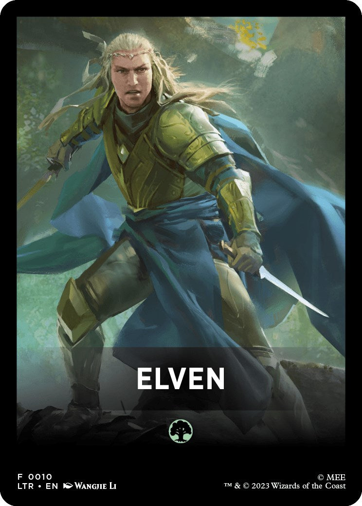 {C} Elven Theme Card [The Lord of the Rings: Tales of Middle-Earth][THM TLTR 010]