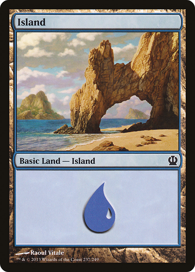{B}[THS 237] Island (237) [Theros]