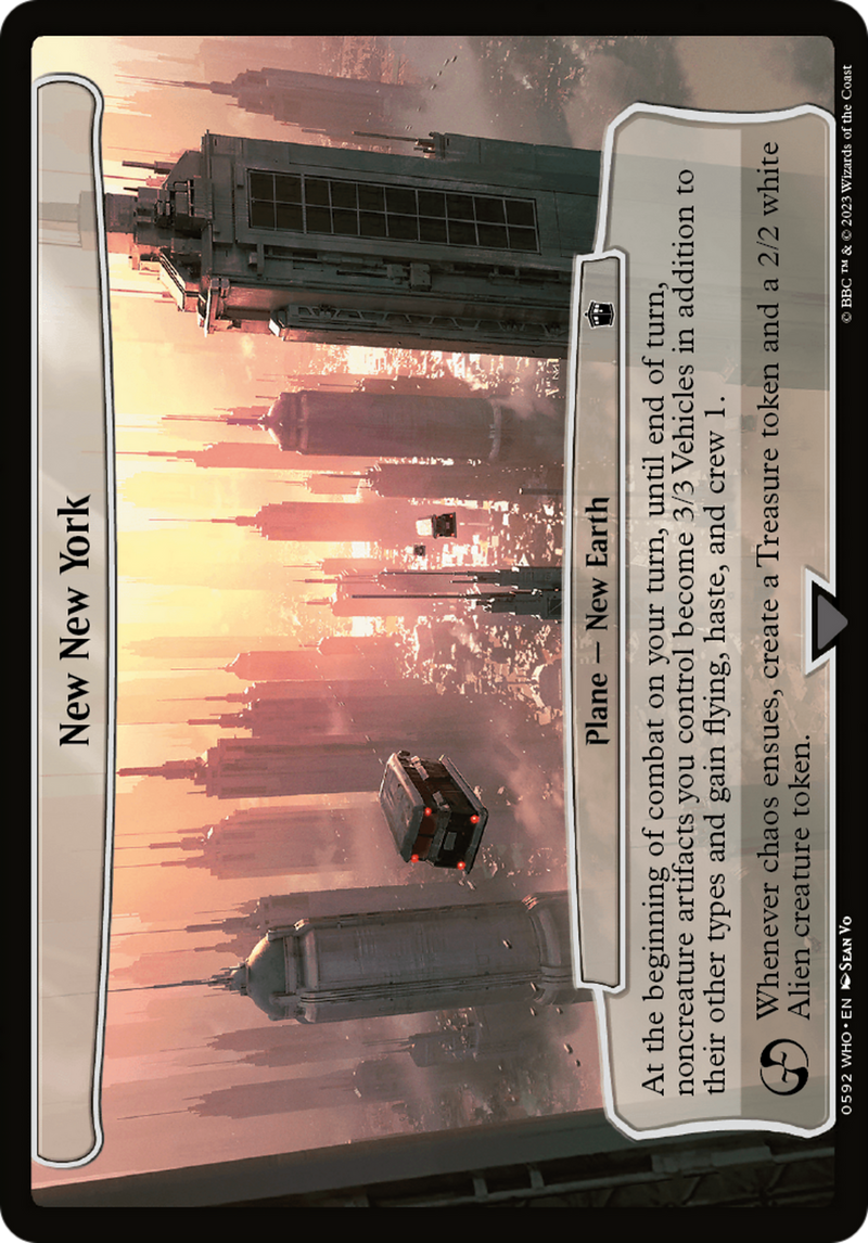 {O} New New York [Planechase][OVR WHO 592]