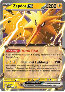 [PKM] Zapdos ex (049) [Scarlet & Violet: Black Star Promos]