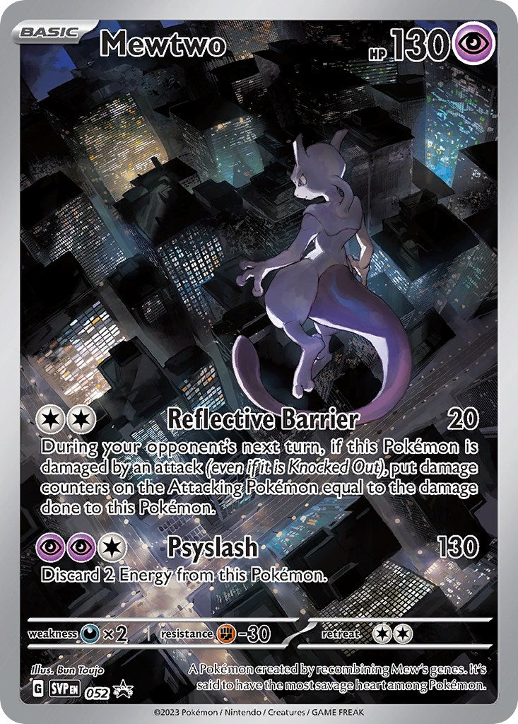 [PKM-R] Mewtwo (052) [Scarlet & Violet: Black Star Promos]