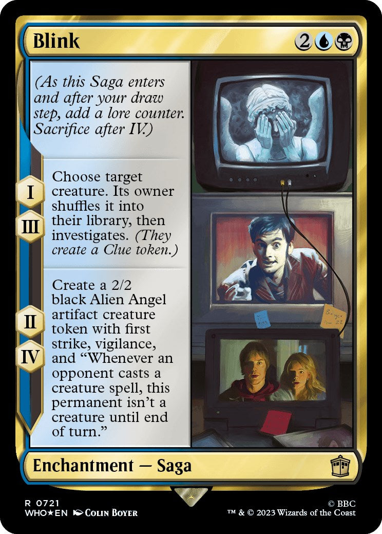 {R} Blink (Surge Foil) [Doctor Who][WHO 721]